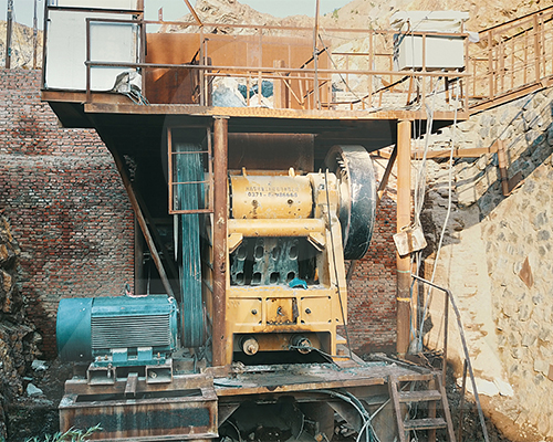 portable concrete crushing